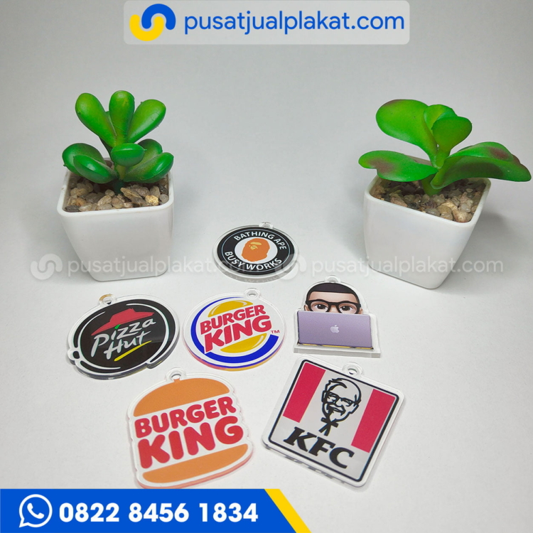 Gantungan Kunci Akrilik Custom Terbaru