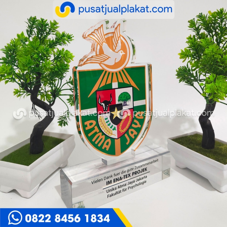 Plakat Akrilik Atma Jaya