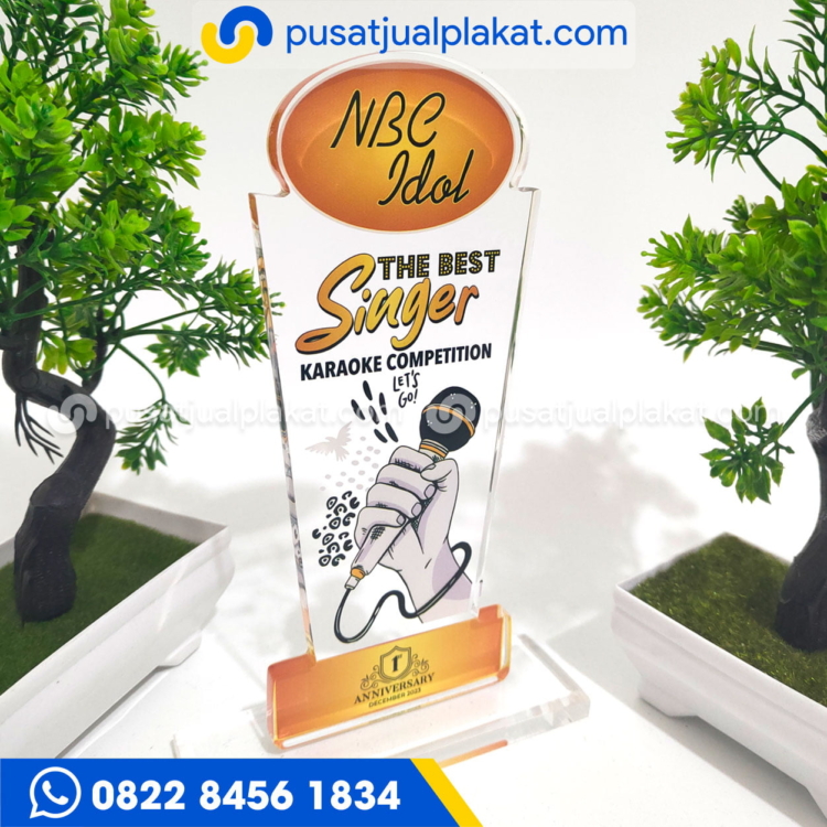 Plakat Akrilik Custom NBC Idol