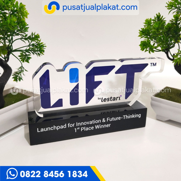 Plakat Akrilik Kombinasi Resin Custom Logo Perusahaan Plakat Akrilik Kombinasi Resin Custom Logo Perusahaan