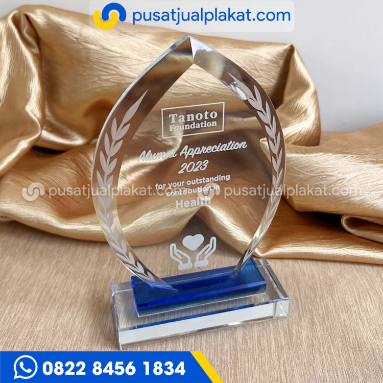 Plakat Kristal Apresiasi Perusahaan TANOTO