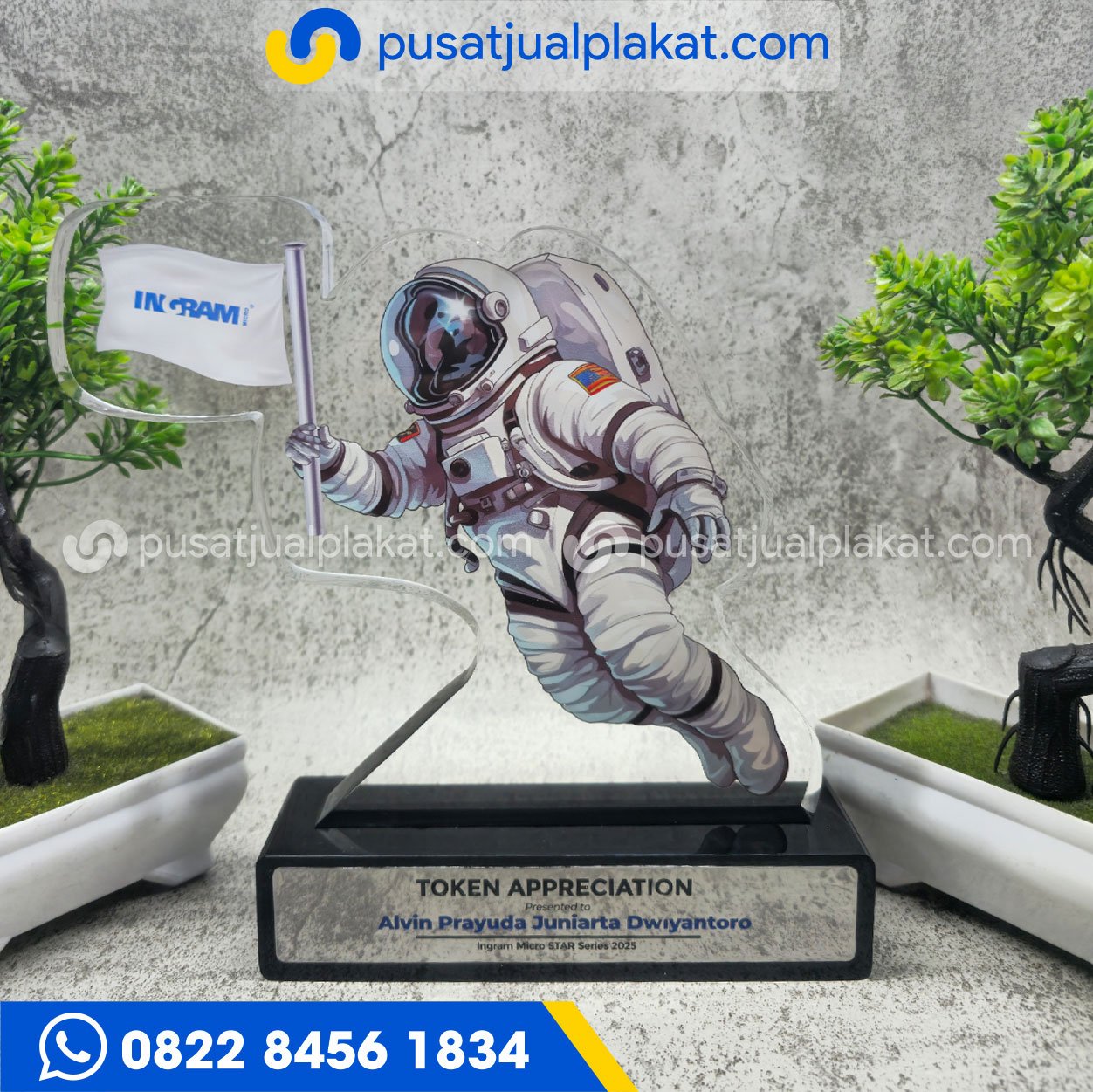 Plakat Akrilik Astronot