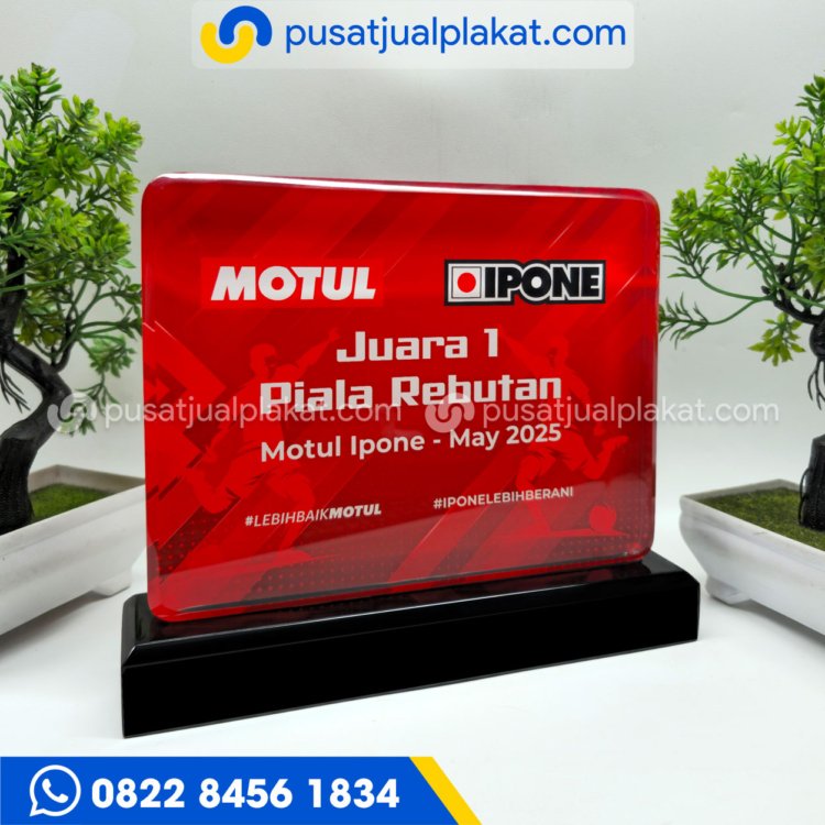 Plakat Akrilik Juara 1 Motul Ipone Plakat Akrilik Juara 1 Motul Ipone