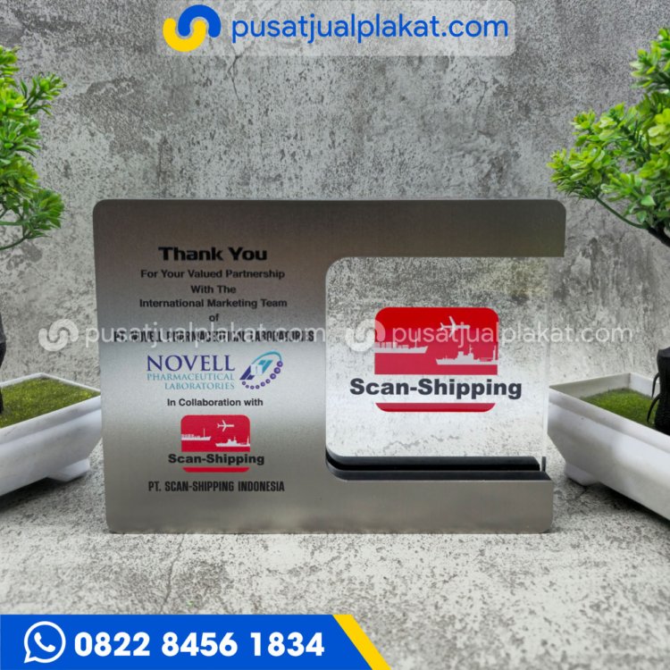 Plakat Stainless Eksklusif Scan-Shipping