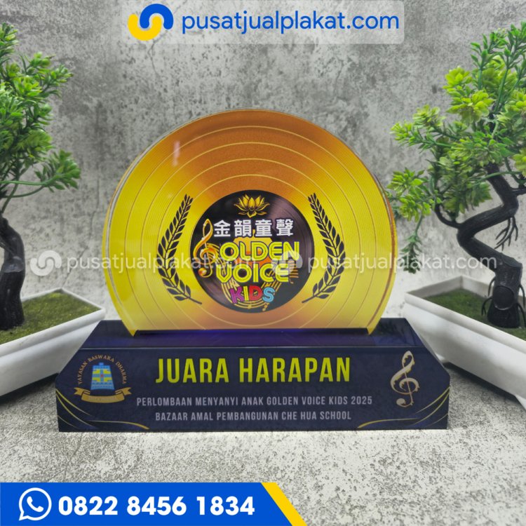 Plakat Juara Harapan Golden Voice Kids