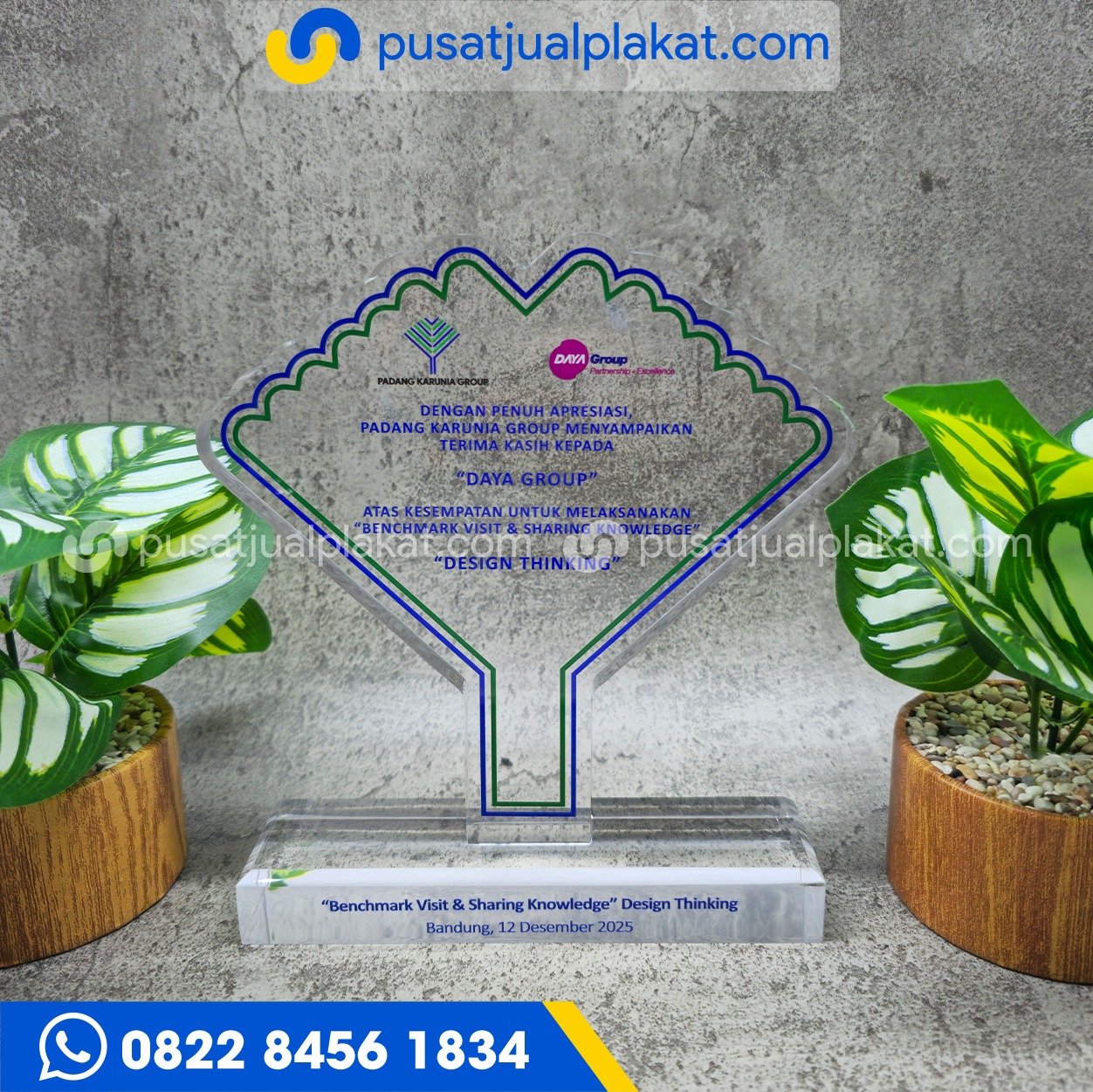 Plakat Visit PT Padang Karunia Group Custom