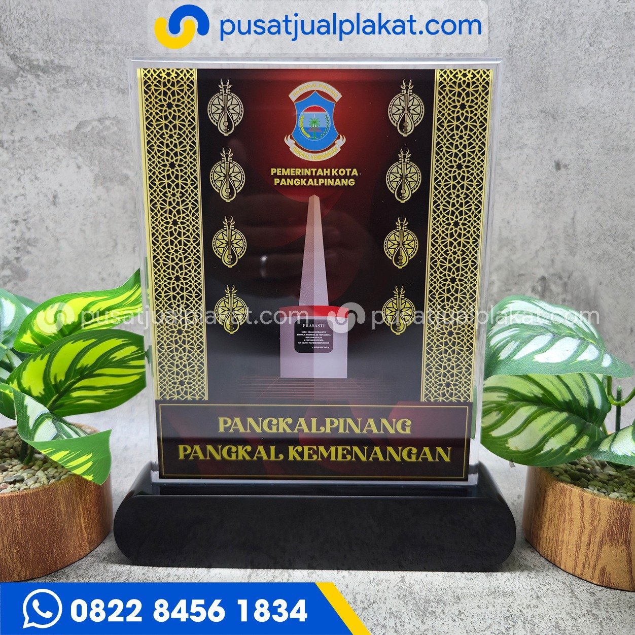 Plakat Pemerintah Kota Pangkal Pinang Custom Profesional dan Eksklusif