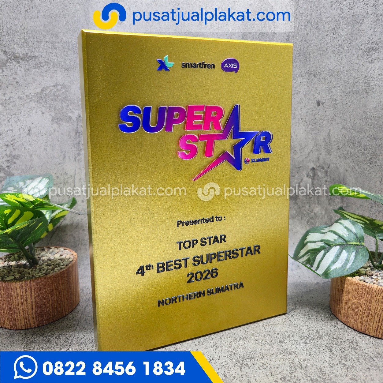 Jual Plakat Super Star XL Smart Custom Profesional dan Eksklusif